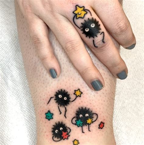 spirited away soot sprites tattoo|70 Unique Spirited Away Soot Sprite Tattoo Ideas